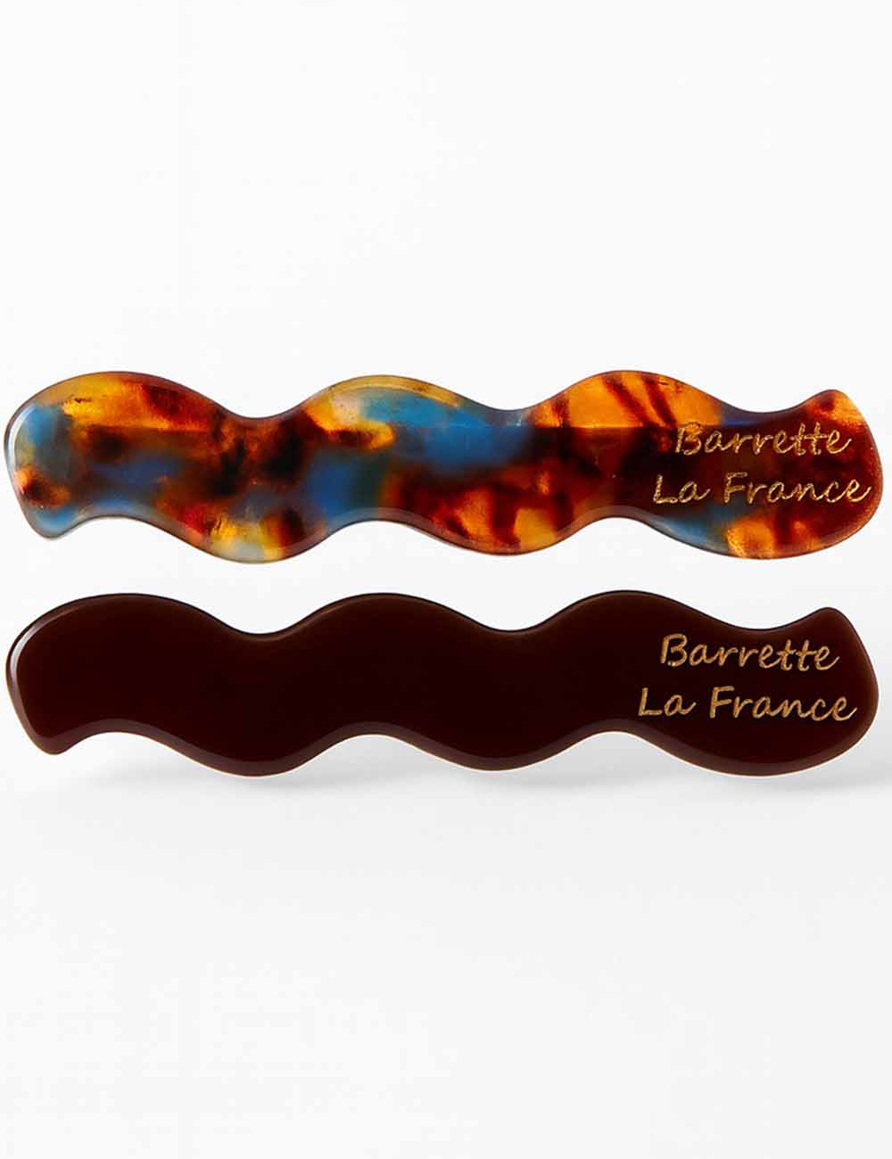 Ladies Simple Vintage Geometric Duckbill Hair Clip 2PCS Set