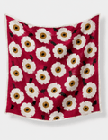 Ladies Bandana Narcissus Print Square Neck Scarf