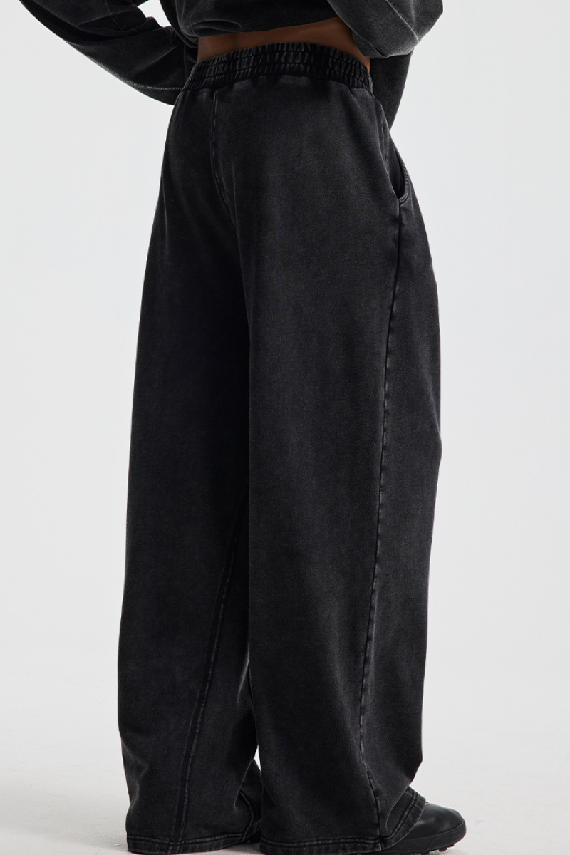 Men's Fall Clothing Cotton - Raw-Edge Patchwork Pants