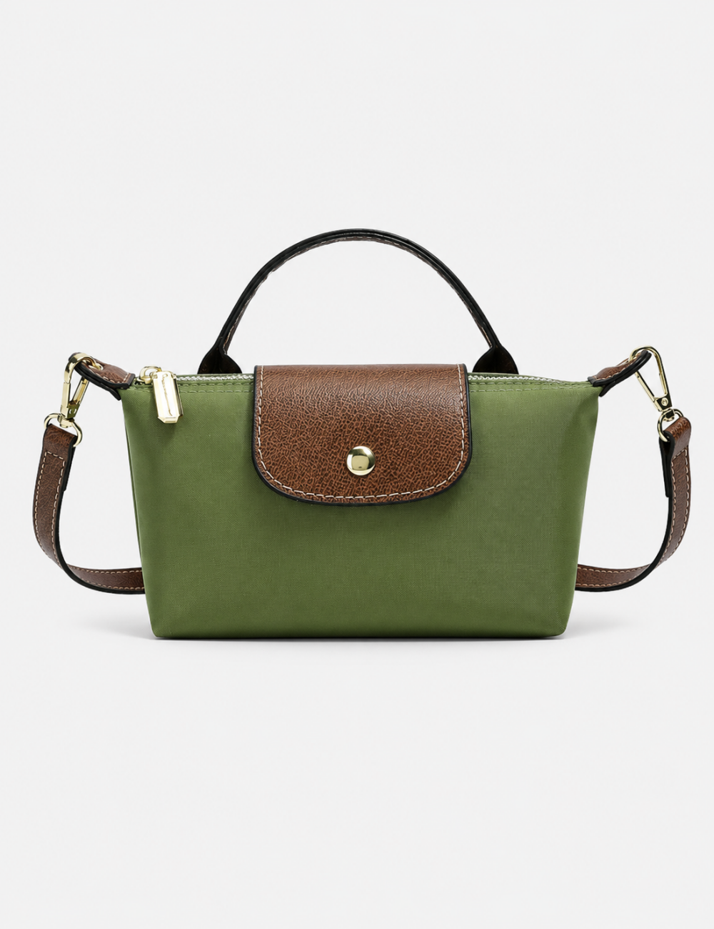 Ladies Color Block Flap Crossbody Bag Phone Wallet Bag
