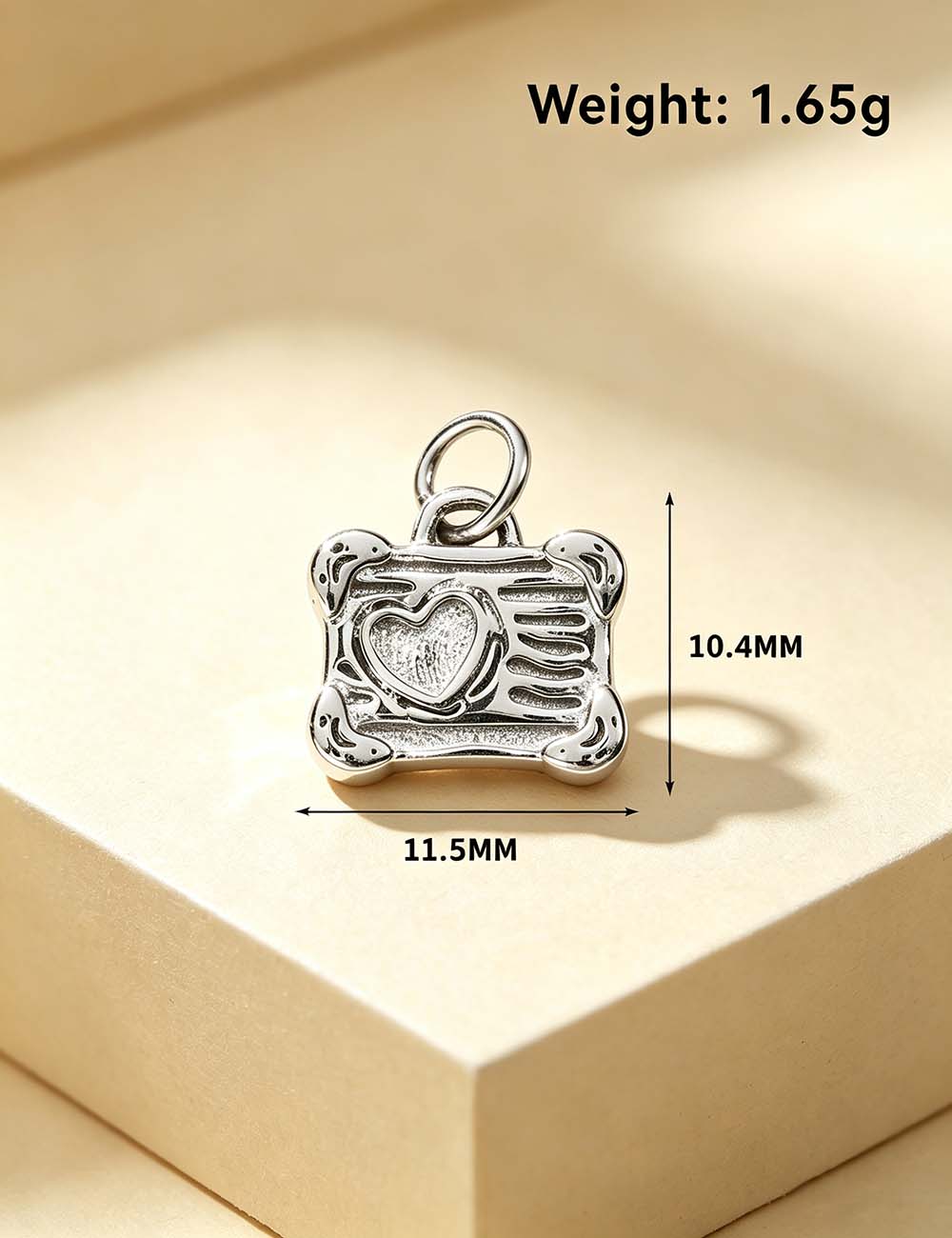 Ladies Quirky Cute Fruit Balloon Dog Charm Pendant