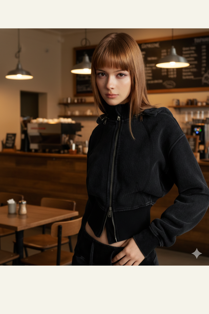 Women's Fall Clothing Casual Hoodie Jacket