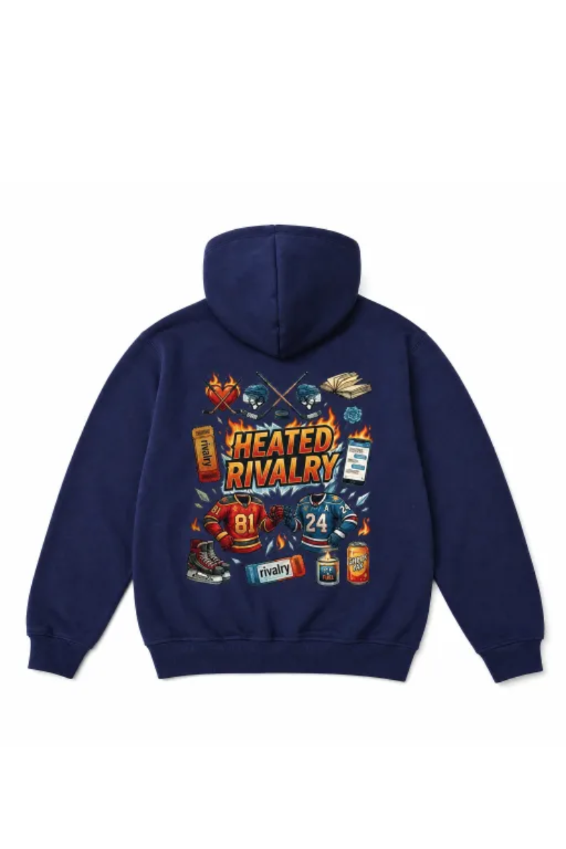 Women Fall Clothing Heated Rivalry Graphic Oversized Hoodie