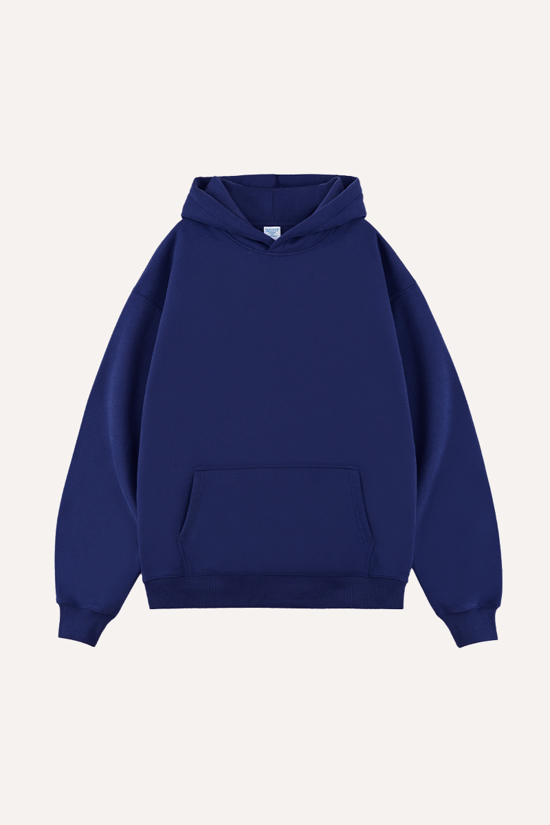 Men's Fall Winter 380g Fleece Hoodie Oversized USA Retro