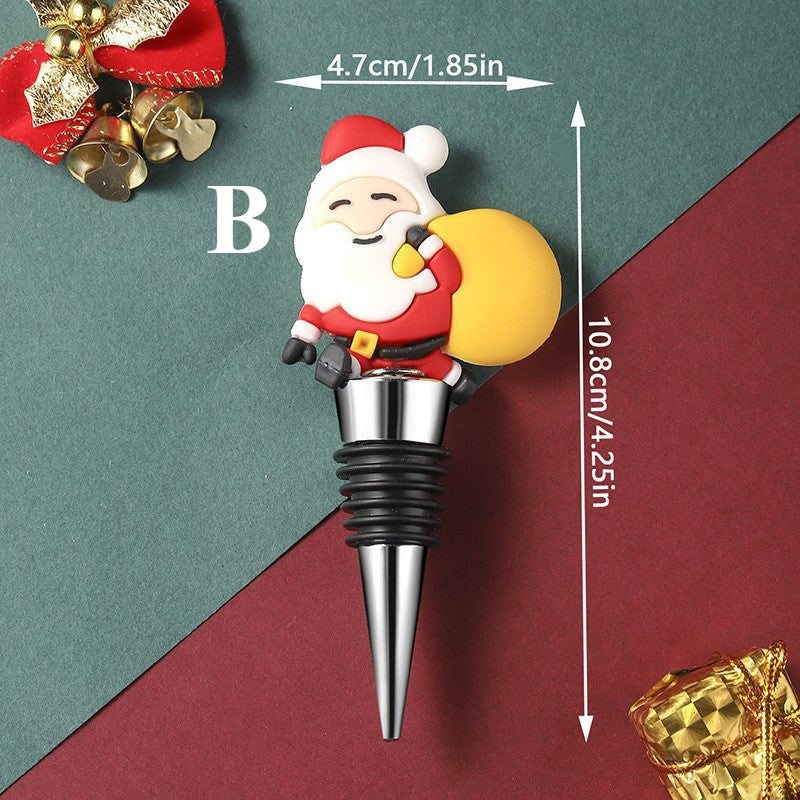 Chirstmas Santa Claus Wine Bottle Stopper SKACC4184