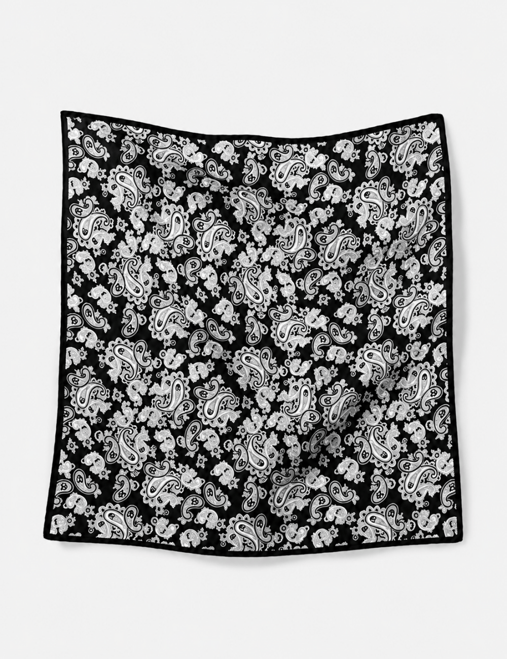 Ladies Paisley Floral Pattern Bandana Square Scarf