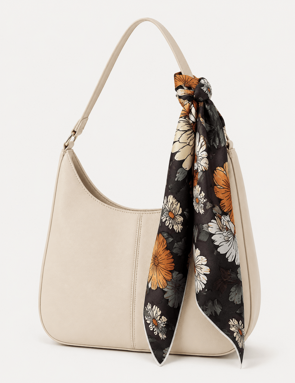 Ladies Casual Wild Daisy Cluster Bandana Scarf