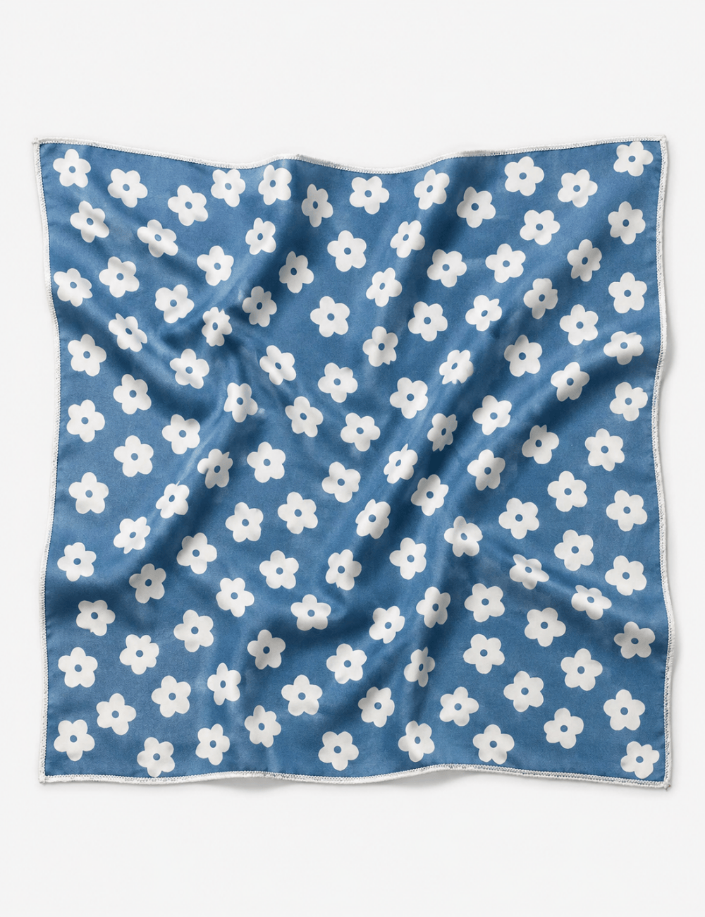 Ladies Casual Floral Print Bandana Scarf