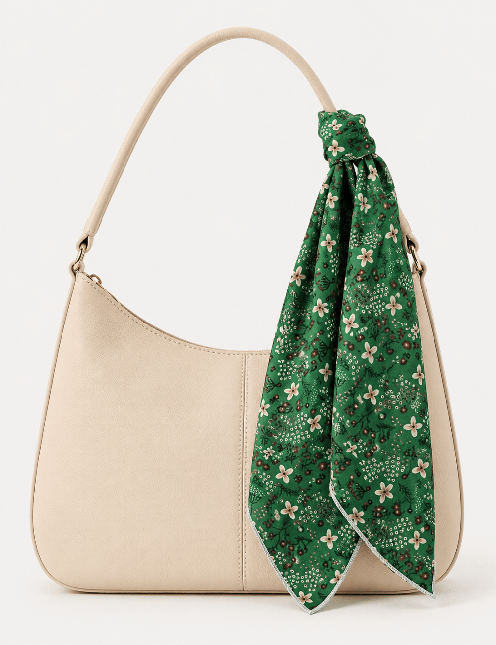 Ladies Casual Freesia Print Bandana Scarf