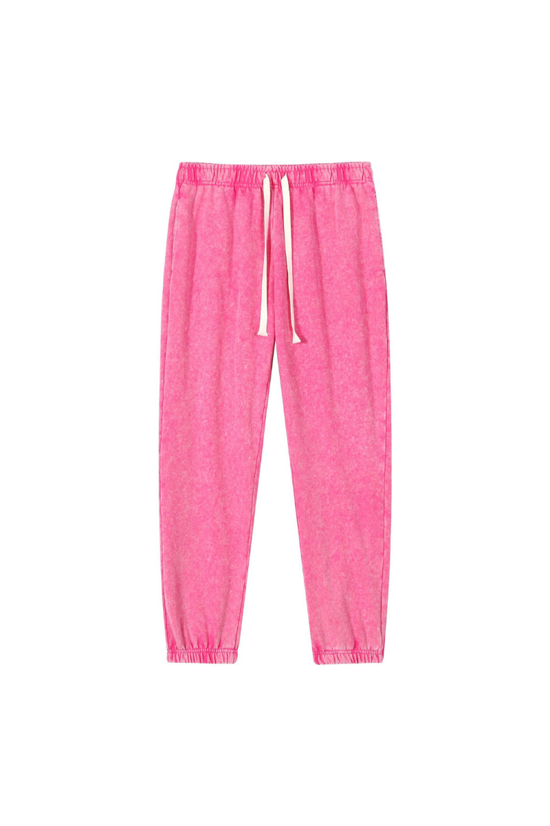 Unisex Fall Clothing 400G Washed Vintage Relaxed Sweatpants