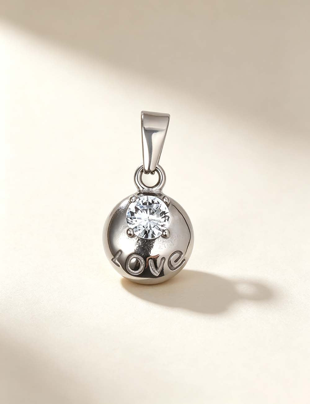 Ladies Minimalist Vintage CZ Sun Flower Charm Pendant