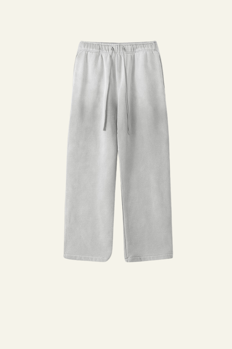 Men's Fall Clothing Washed Straight-Leg Pants