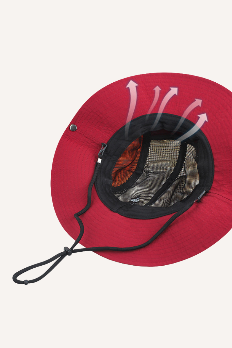 Unisex Summer Japanese Colorblock Quick Dry Bucket Hat