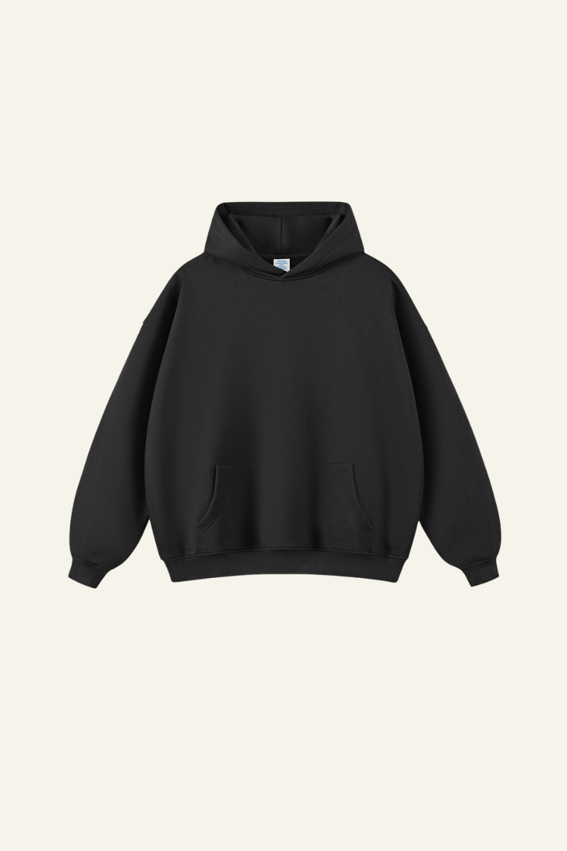 Women's Fall Clothing Cotton Streetwear Front Pocket Hooded