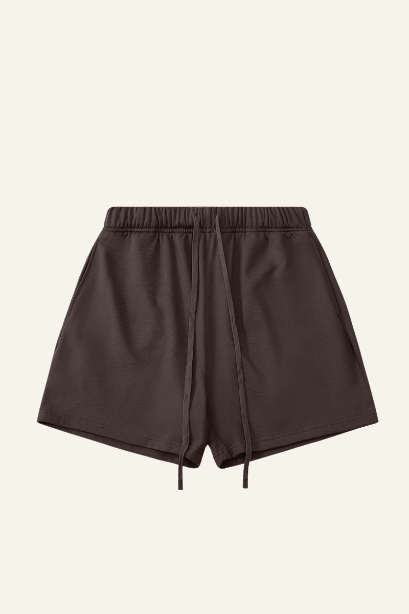 Men's  Cotton Streetwear Drawstring Solid Shorts