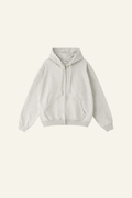Fall Clothing Pure color terry cloth hooded sweatshirt