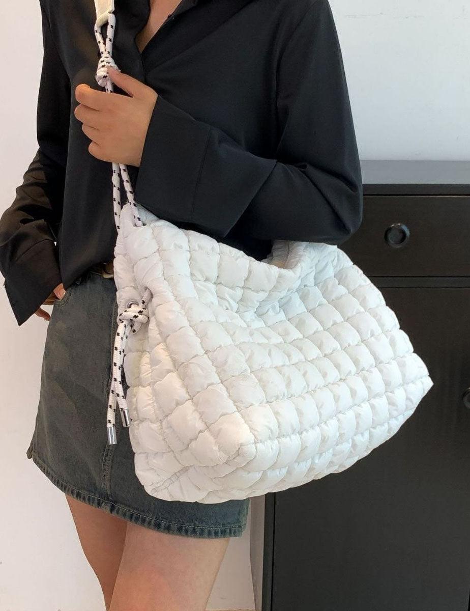 Ladies Puff Looking Padded Shoulder Bag SKAB4135