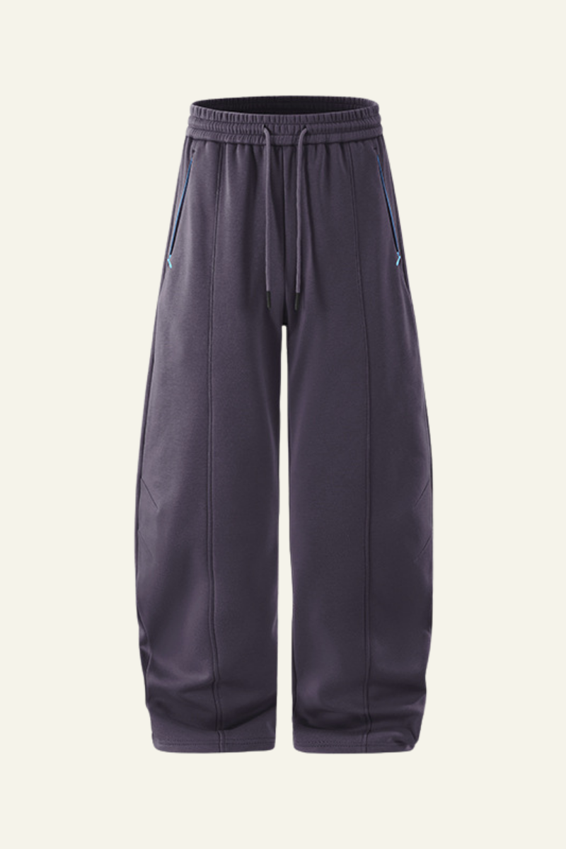 Men's Functional Deconstructed  Curved-Leg Pants.