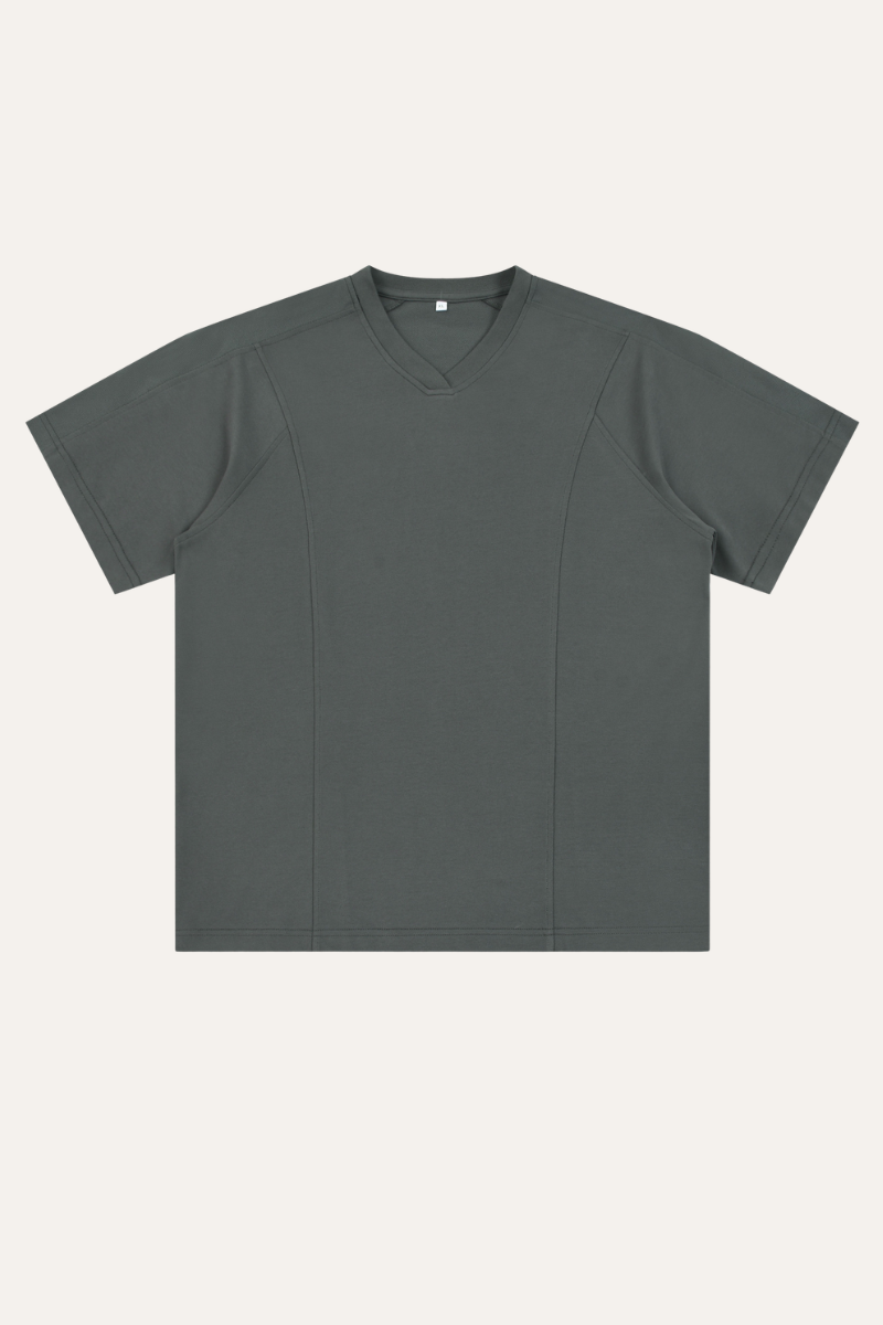 Men's Summer 240g Mesh V-Neck Breathable Tee