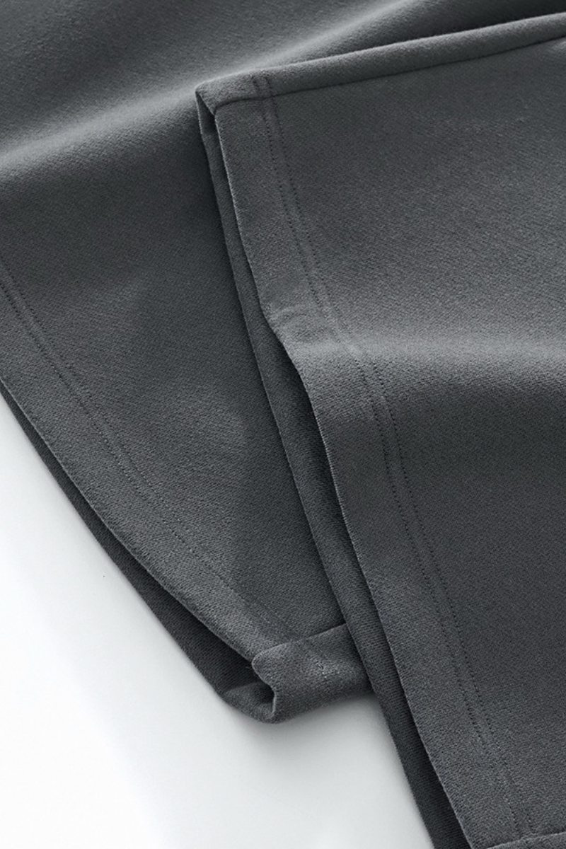 Men's Streetwear Drawstring  Seven-inch Wide Leg Pants.