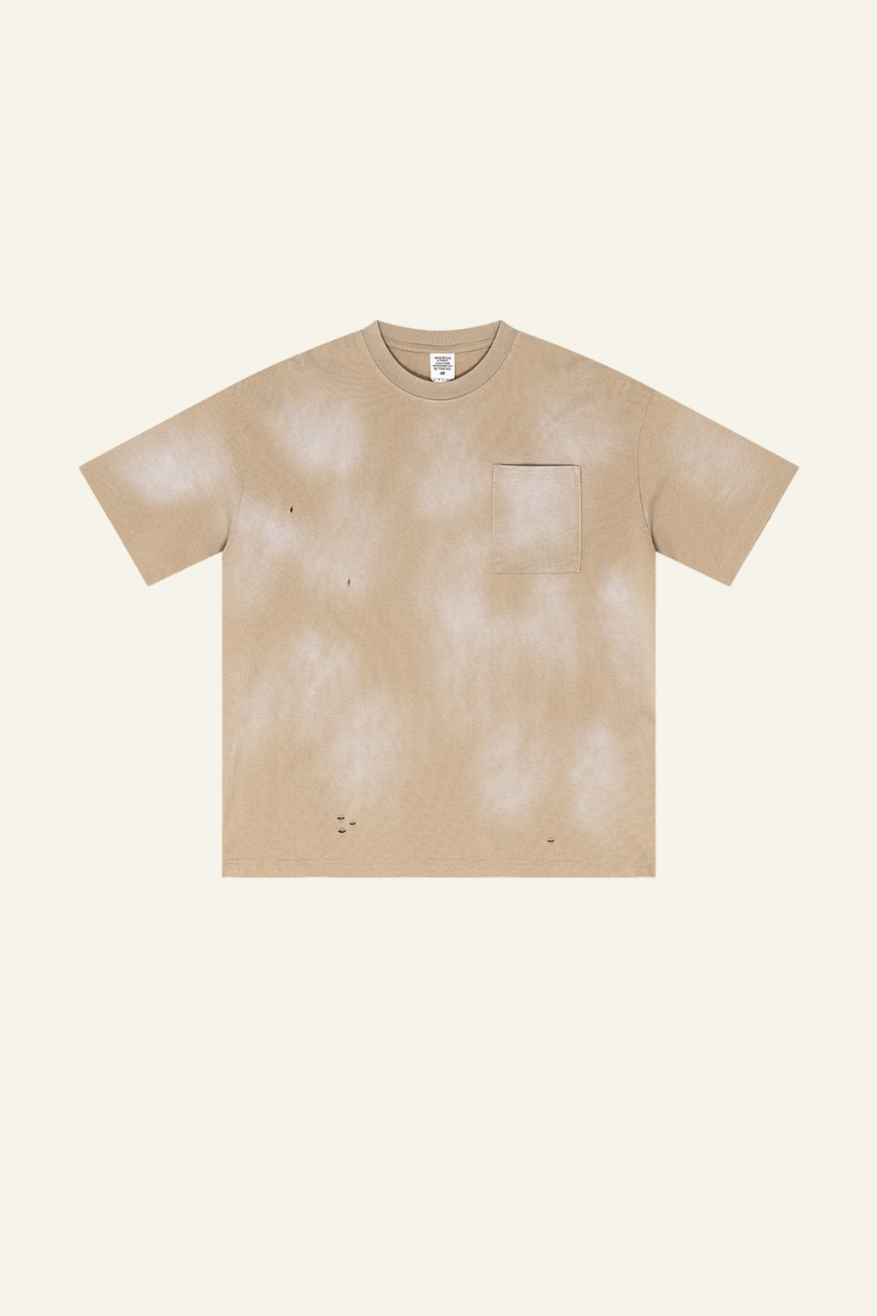 Men's Vintage Gradient Cotton Athletic Wear T-shirt