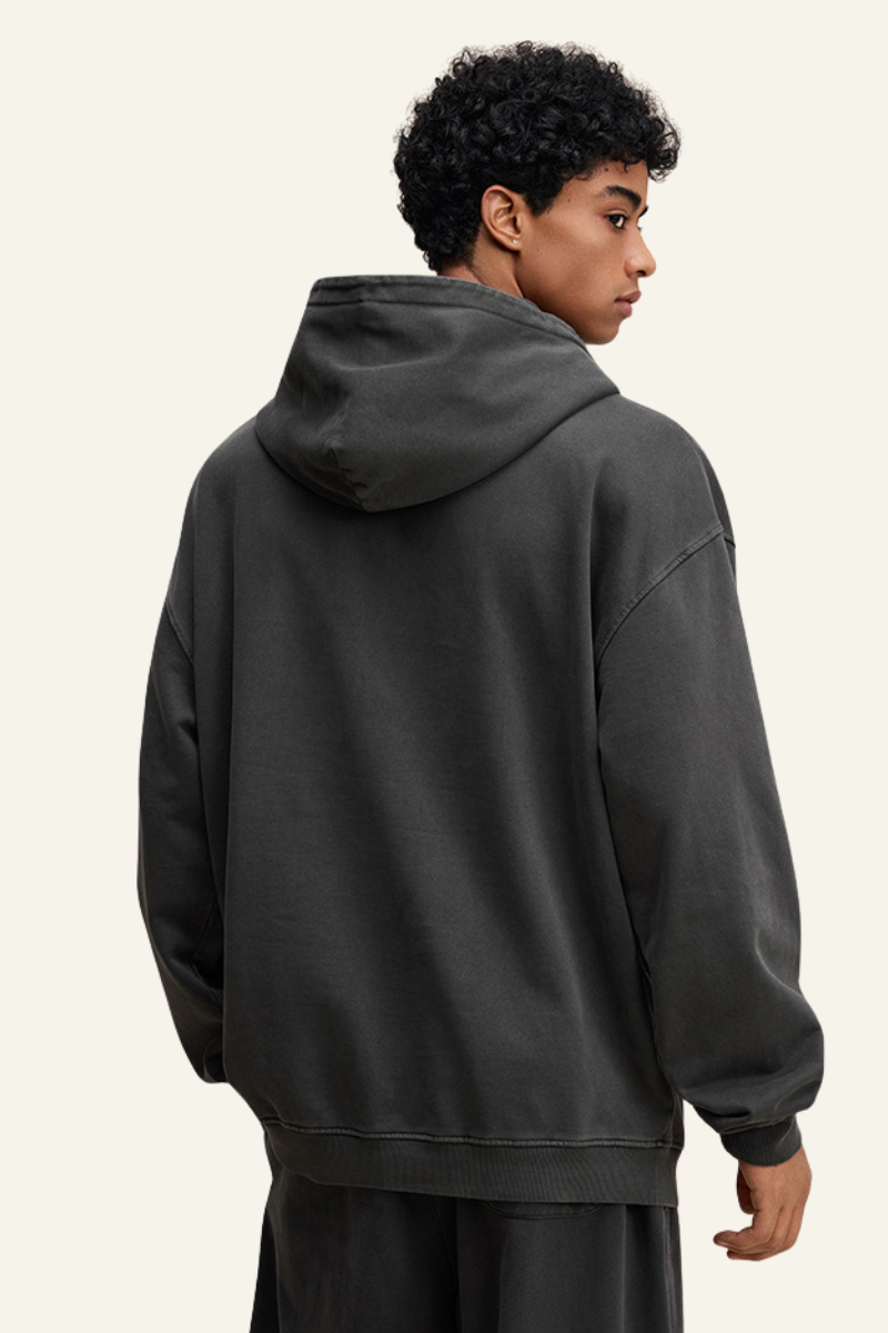 Men's Fall Clothing 480 Heavyweight Washed Cotton Hoddie