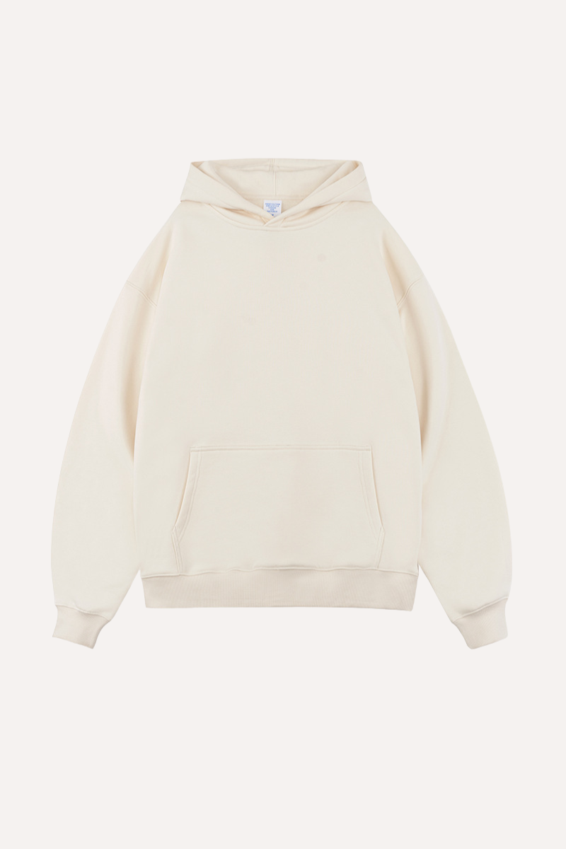 Men's Fall Winter 380g Fleece Hoodie Oversized USA Retro