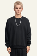 Men's Fall Clothing Solid-Colored Pullover