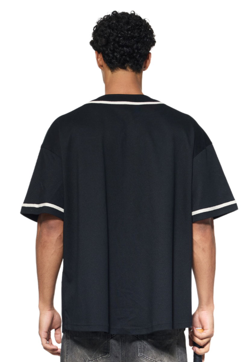 Men's Summer 270g Old Money Button Front Loose Tee