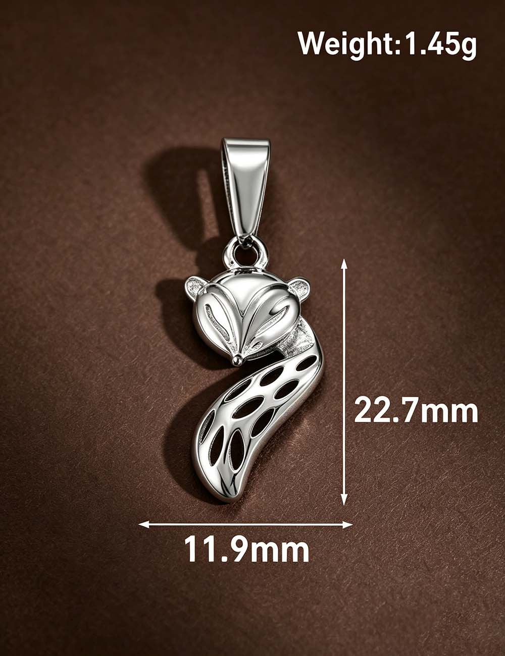 Ladies Punk Vintage Animal Tiger Bear Charm Pendant