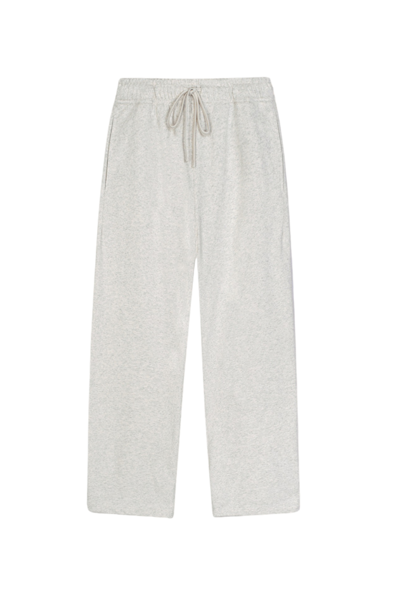 Unisex Fall Clothing 450g Elastic Drawstring Straight Pants