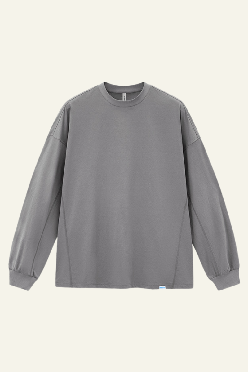 Men's Streetwear  Solid Lightweight Quick-dry Pullover