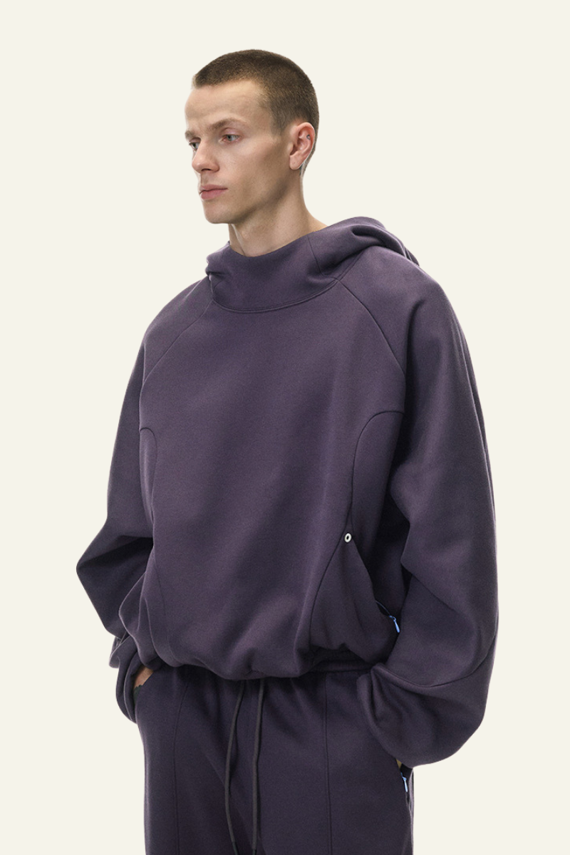 Men's Streetwear Functional Deconstructed Hoodie