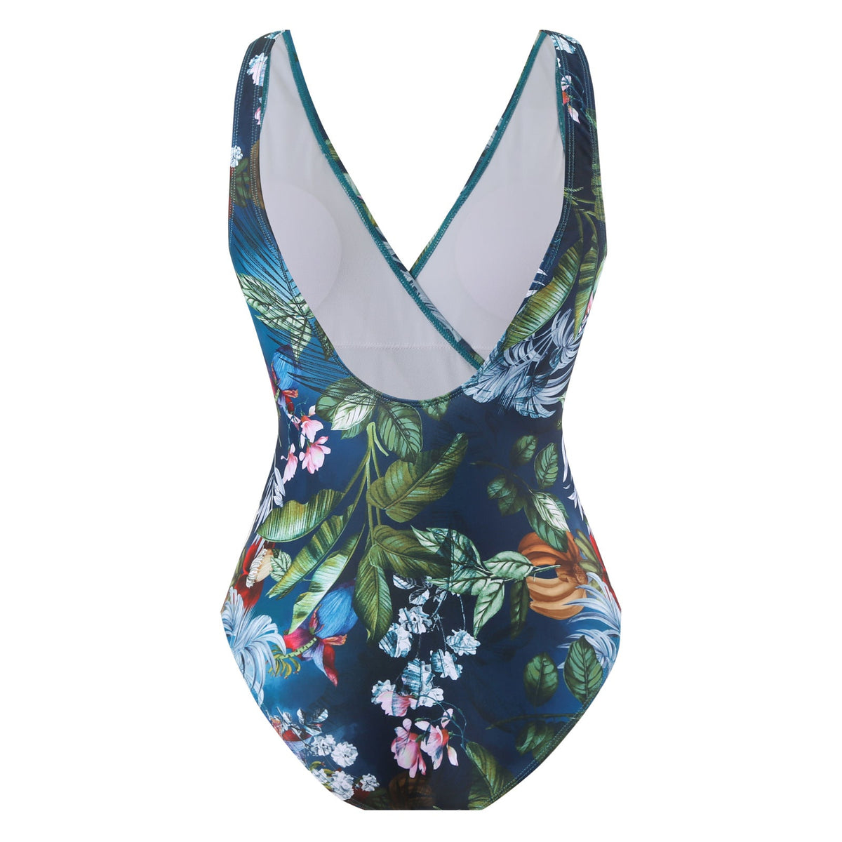Ladies Print One Piece Swimwear with Cover SKSW40136