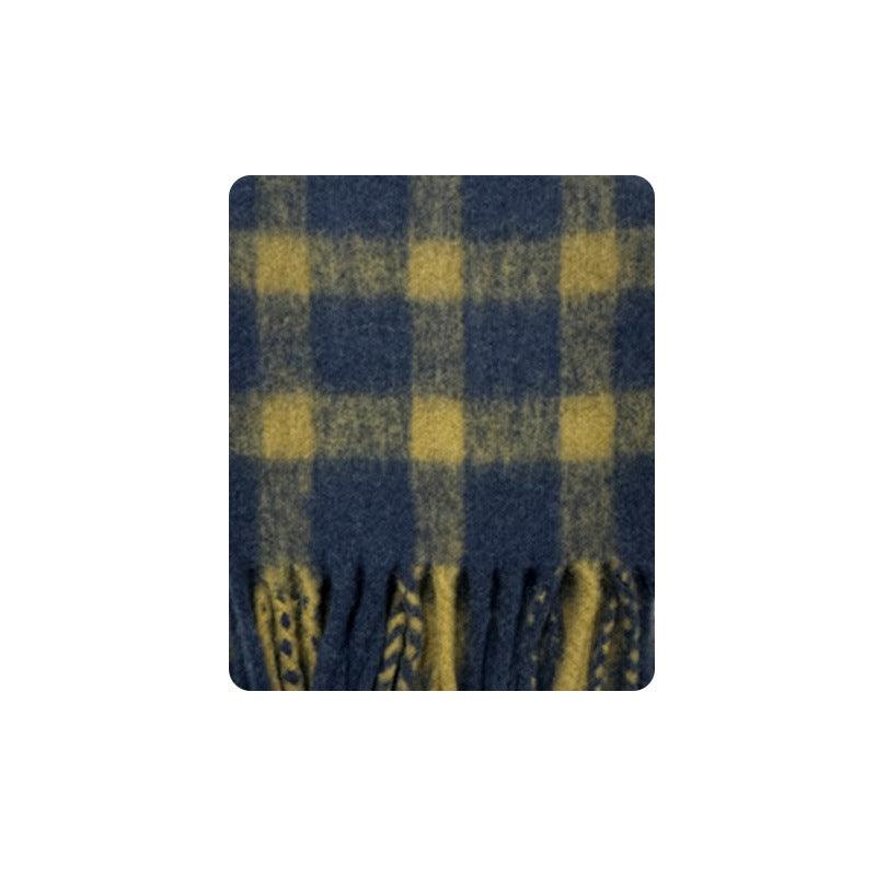 Ladies Color Blocks Check Scarf YN016