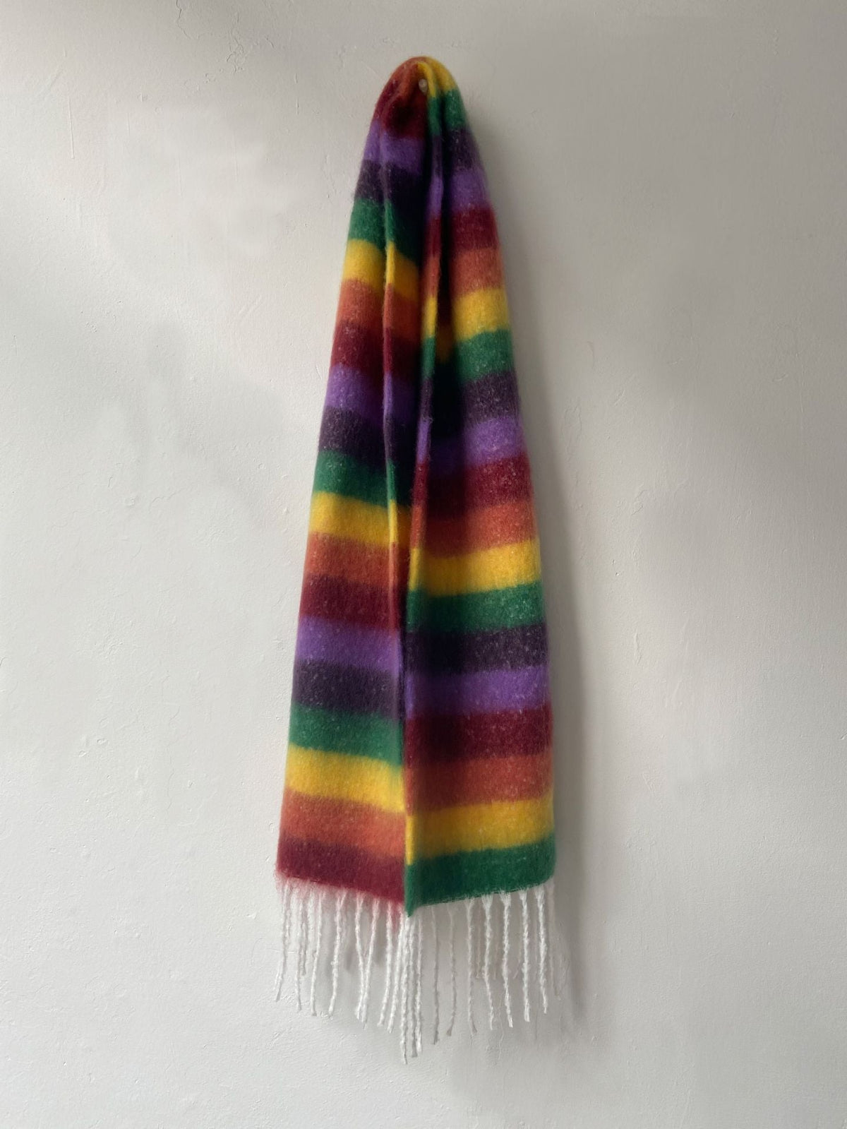 Ladies Color Block Stripe Everyday Scarf SKAS4196