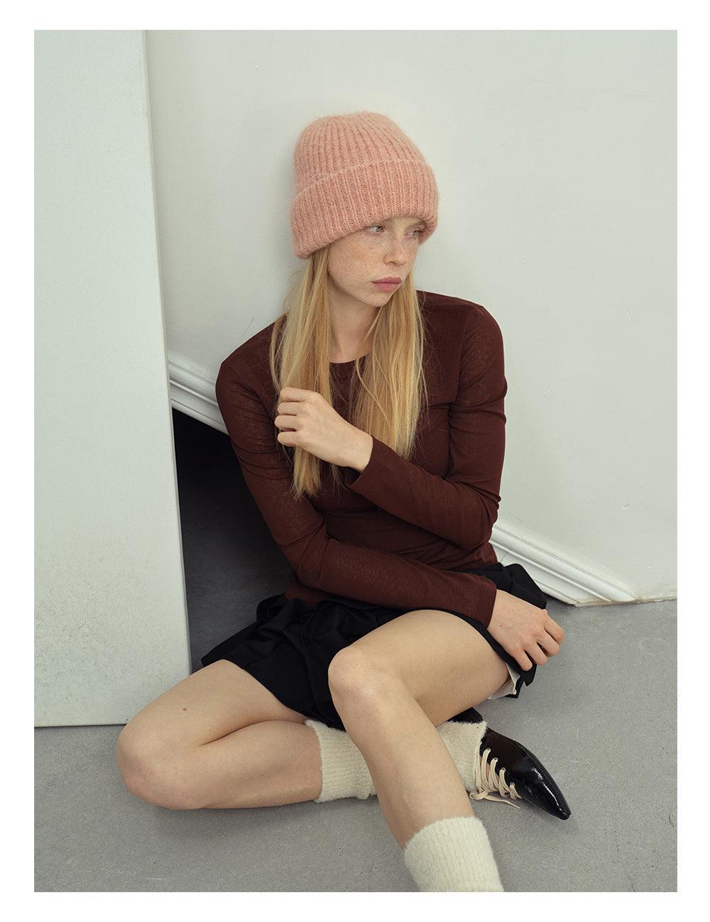 Ladies Solid Color Dome Hat YH4087
