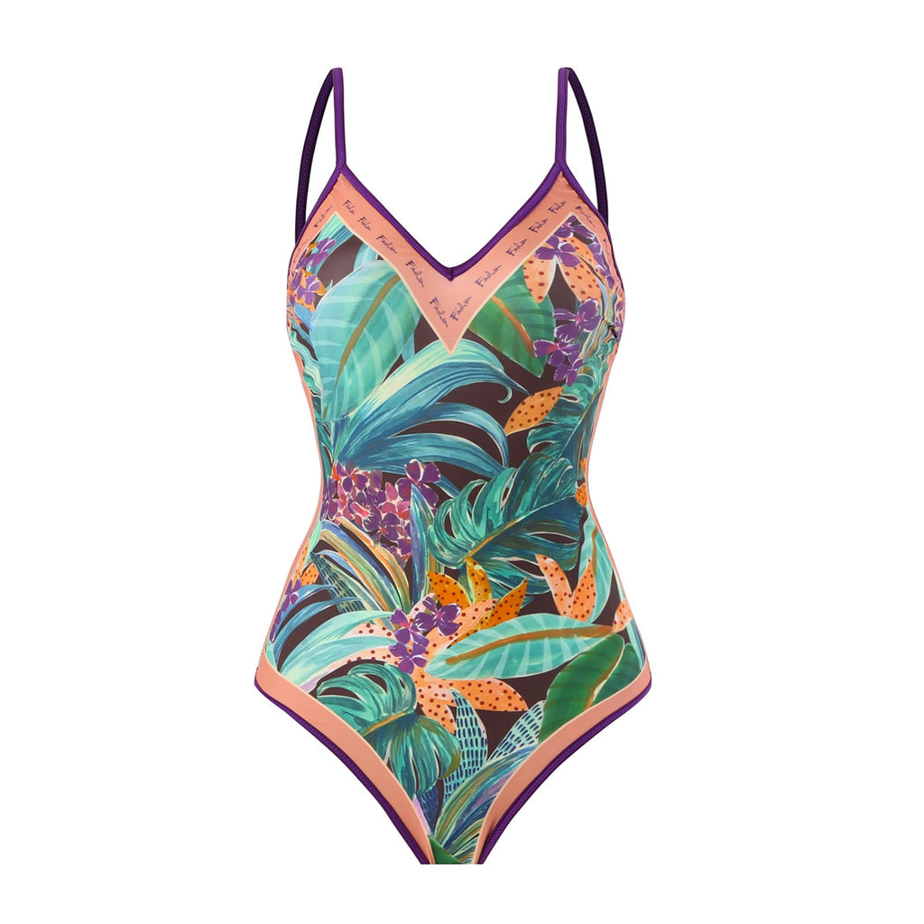 Floral AB Side Reversible One Piece with Cover SKSW40089ST