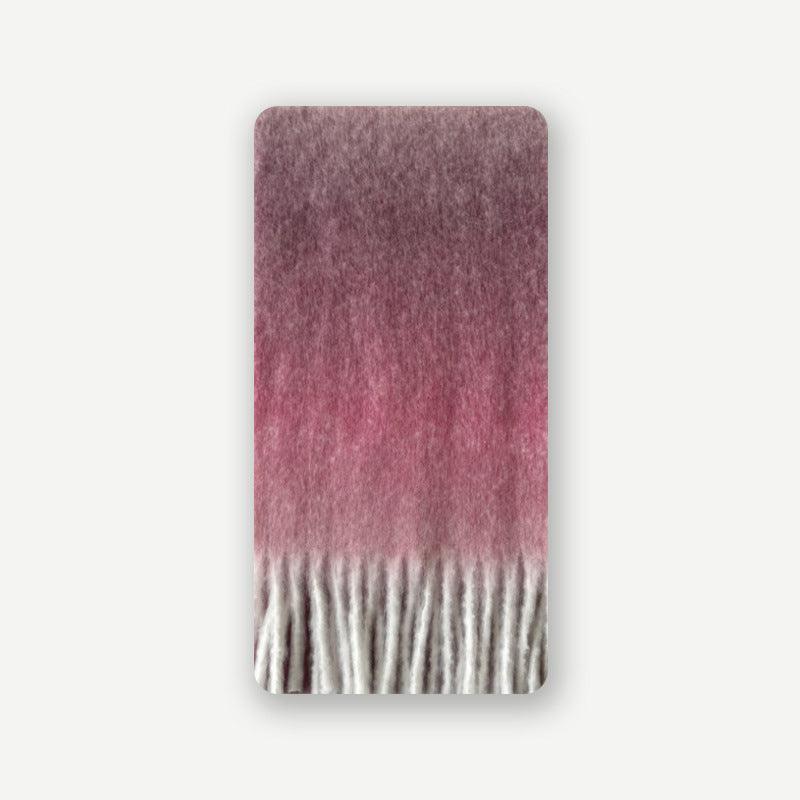 Ladies Gradient Color Simple Scarf YN037