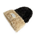 Ladies Color Block Fold Hem Knit Hat SKAH4209