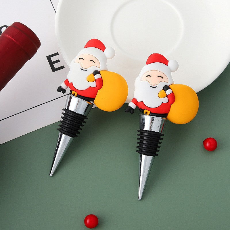 Chirstmas Santa Claus Wine Bottle Stopper SKACC4184