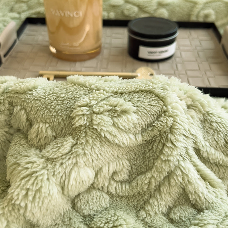 Home Decor Coral Fleece Soft Blanket SKABL4254