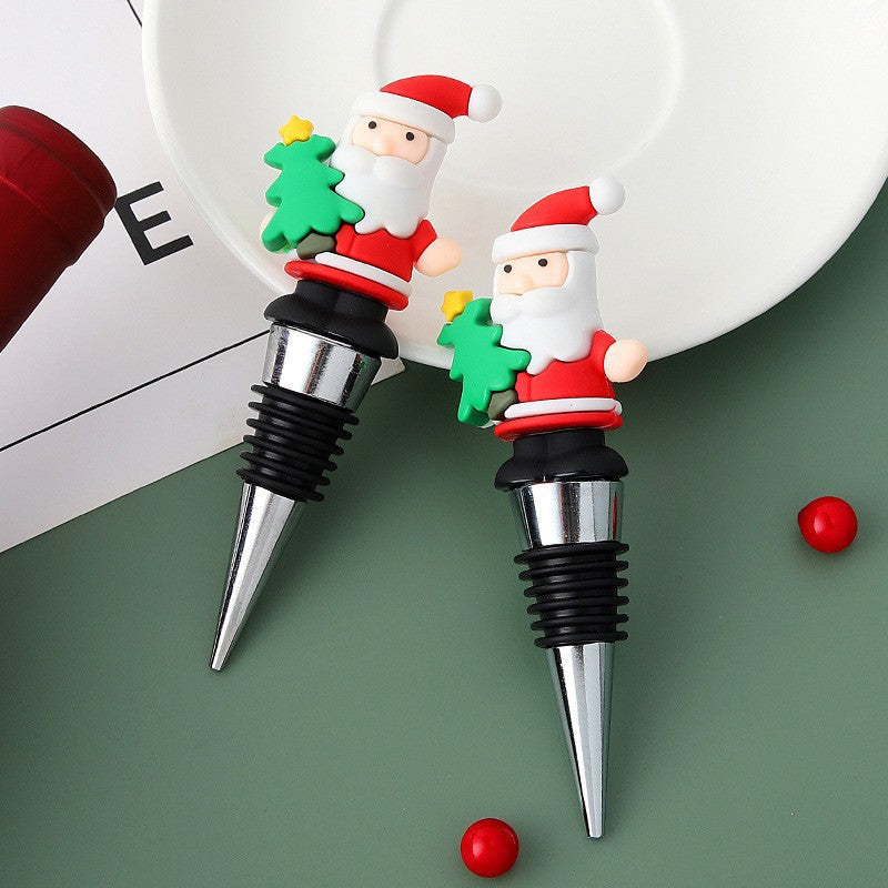 Chirstmas Santa Claus Wine Bottle Stopper SKACC4184