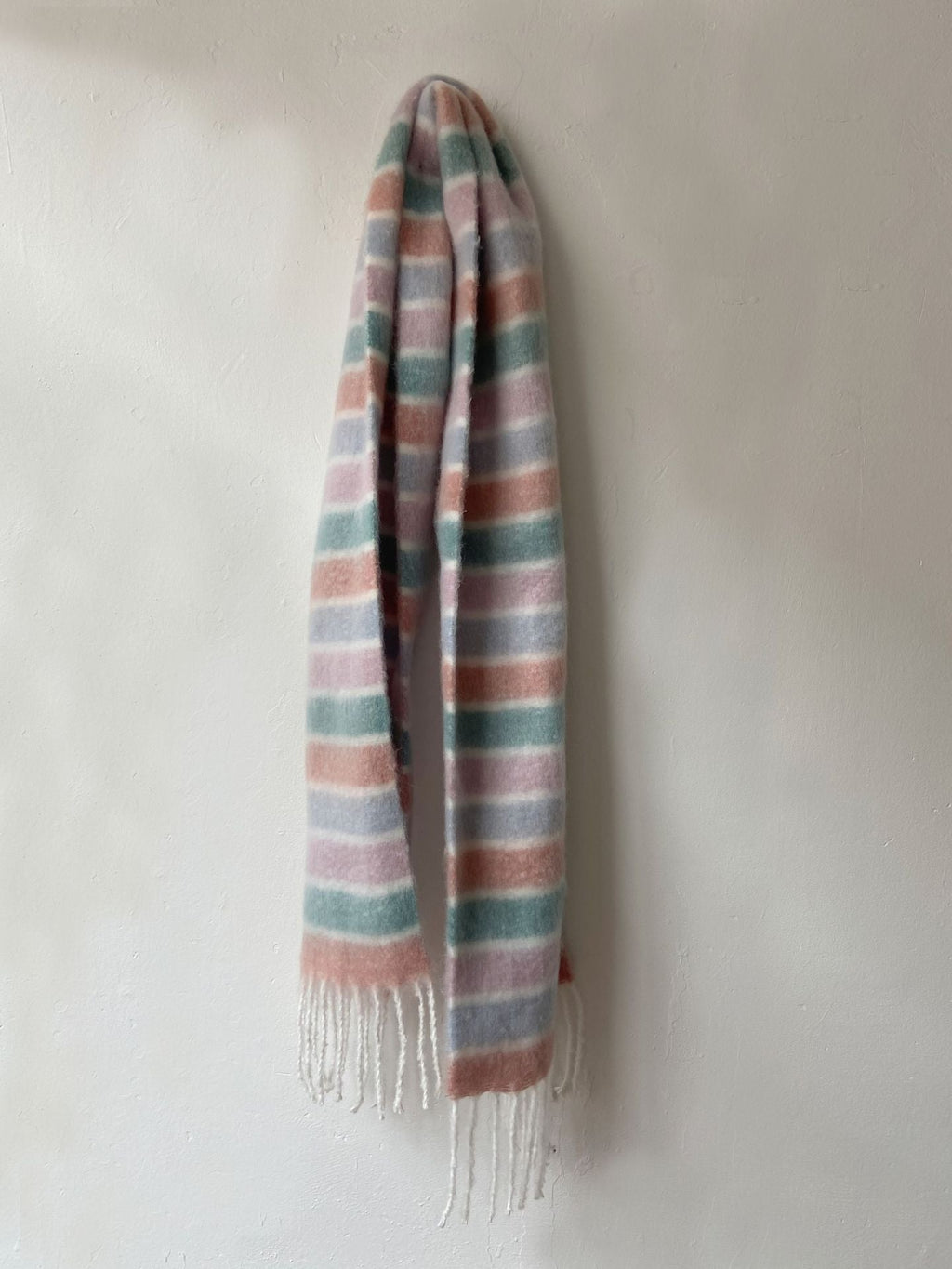 Ladies Color Block Stripe Everyday Scarf SKAS4196