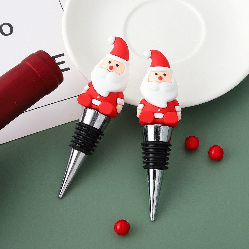 Chirstmas Santa Claus Wine Bottle Stopper SKACC4184