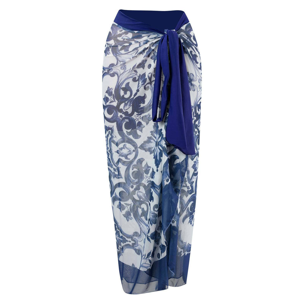 Ladies One Piece Swimwear with Cover Up 8BK3WST78