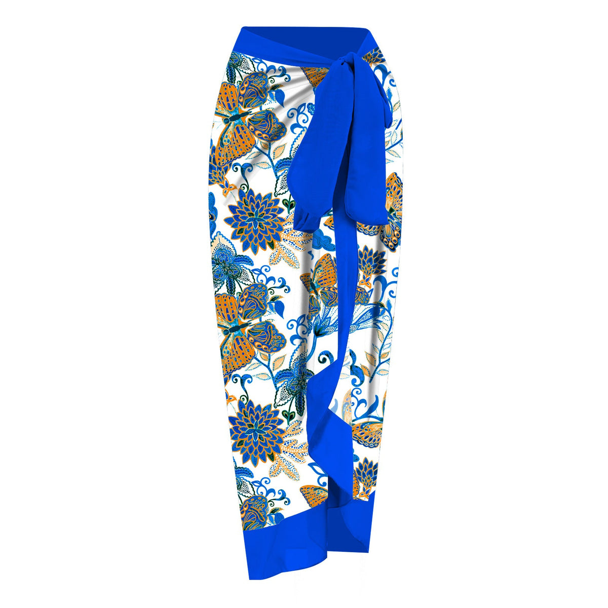 Ladies Floral One Piece Swimwear with Cover SKSW40153