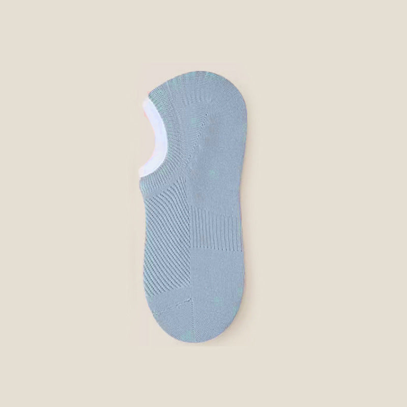 Ladies Hollow Out Knit Boat Socks SKAS50014