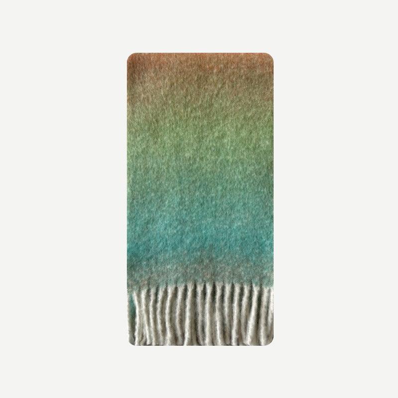 Ladies Gradient Color Simple Scarf YN037