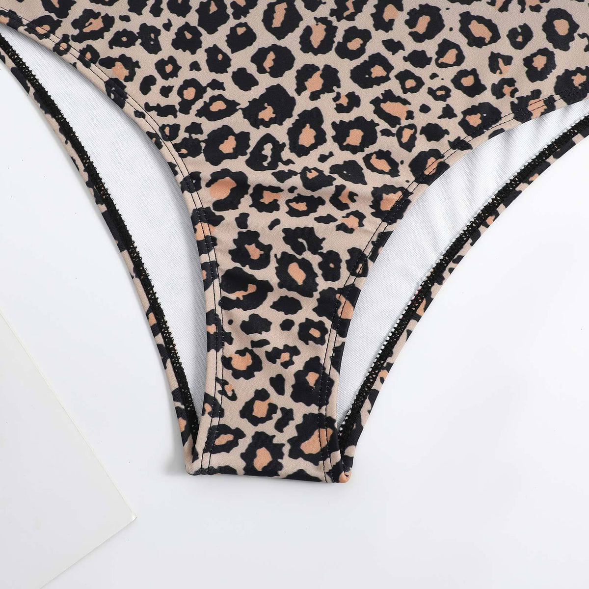 Two Shoulder One Piece Swimwear with Salong SKSW40114